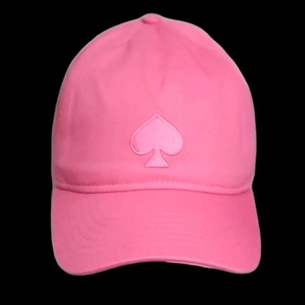 Cute Pink Kate Spade Baseball Hat in Strawberry Shake! Fits great as one size!